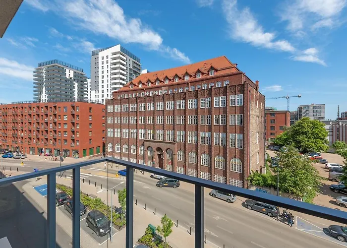 Gdansk Centrum - Apartament 4-Osobowy Z Balkonem